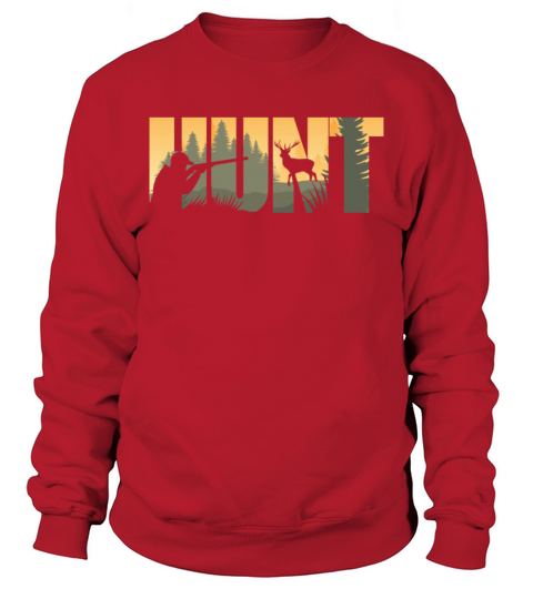 Buck Deer Hunting Hunter Vintage Sweatshirt Unisex