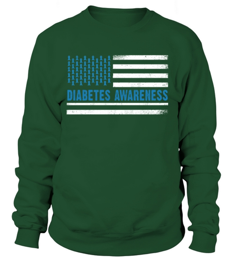 Flag November Diabetes Awareness Month Sweatshirt Unisex