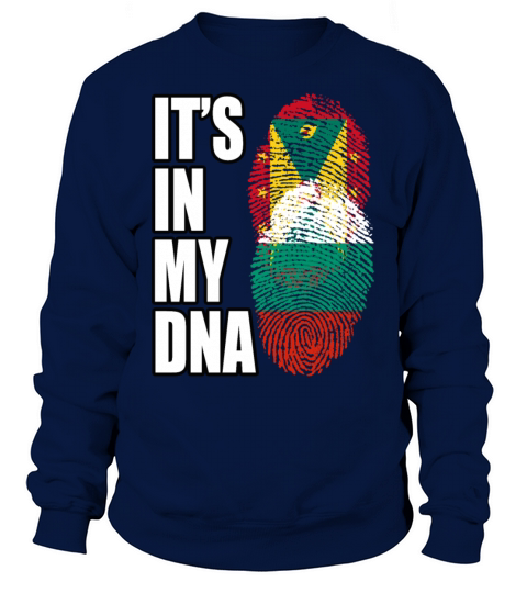 Grenadian And Bulgarian Mix Heritage DNA Flag Sweatshirt Unisex