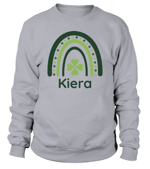 Kiera Clover Boho Rainbow Sweatshirt Unisex