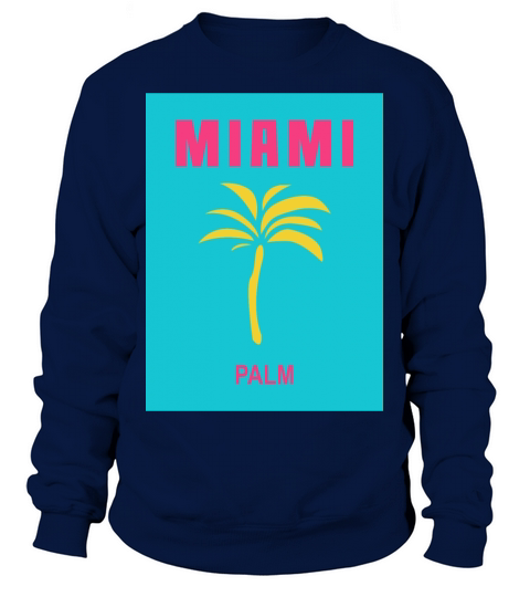Miami Palm Sweatshirt Unisex