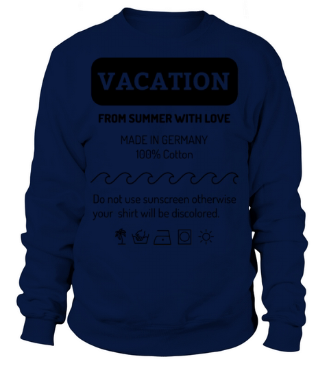 Vacation summer funny tag Sweatshirt Unisex
