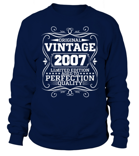 Vintage 2007 Original Limited Edition Sweatshirt Unisex