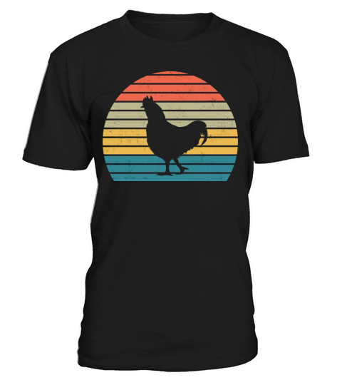 Chicken Lover Funny Retro Vintage Animal T Shirt T-Shirt Unisex