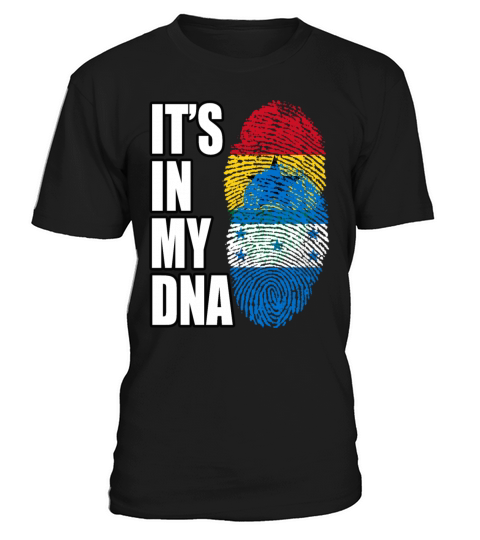 Ghanaian And Honduran Mix Heritage DNA Flag T-Shirt Unisex
