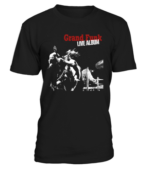 Grand Funk Live Album Fan T-Shirt Unisex
