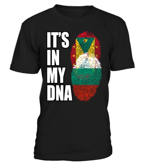 Grenadian And Bulgarian Mix Heritage DNA Flag T-Shirt Unisex