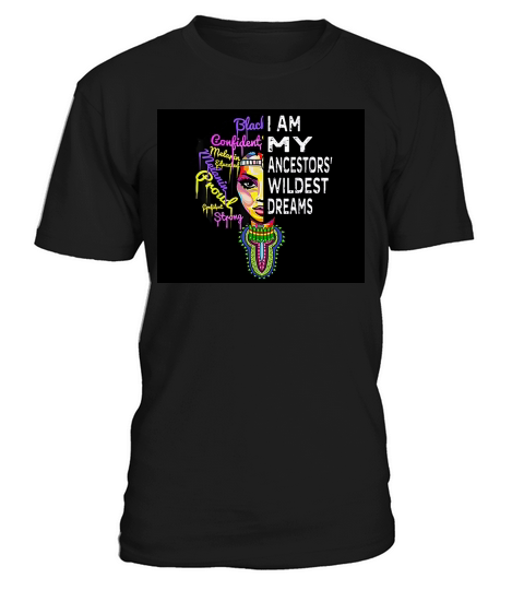 I Am My Ancestors Wildest Dreams Black History Month shirt - Mouse Pad T-Shirt Unisex