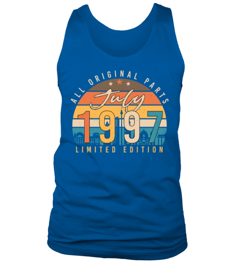 1997 July Vintage Tank Top Unisex