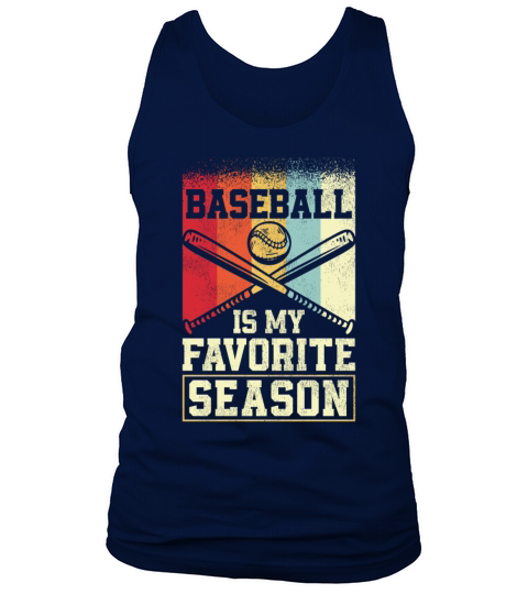 Baseball Fan Vintage Retro Tank Top Unisex