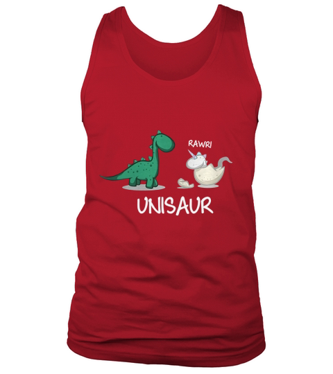 Dinosaur and Unicorn Unisaur Animal Love Dinos Tshirt Tank Top Unisex