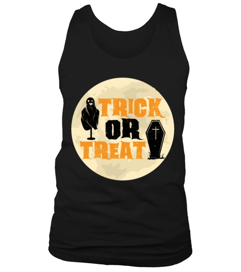 Funny Happy Halloween Day the Moon for Halloween Tank Top Unisex