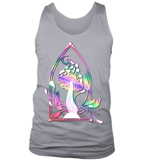 Goblincore Dark Academia Aesthetic Mushroom Tank Top Unisex