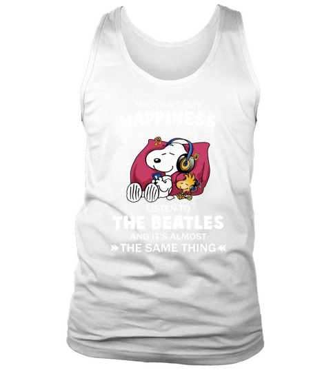 Happiness The Beatles Tank Top Unisex
