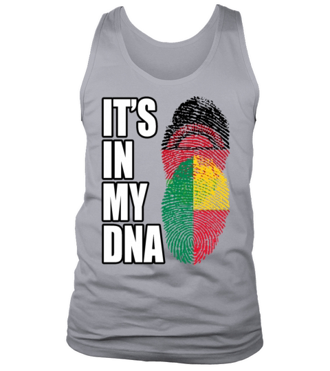 Malawian And Benin Mix Heritage DNA Flag Tank Top Unisex