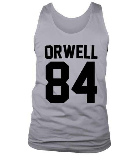 Orwell 84 Jersey - Black Tank Top Unisex