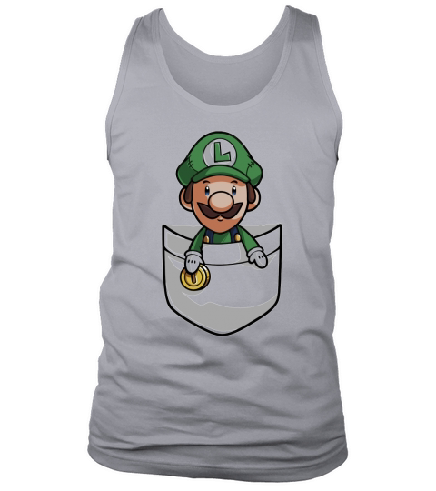 Pocket Luigi shirt Tank Top Unisex