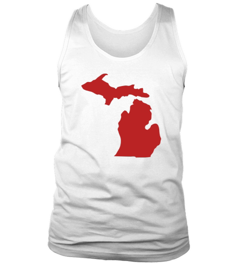 State of Michigan solid Tank Top Unisex
