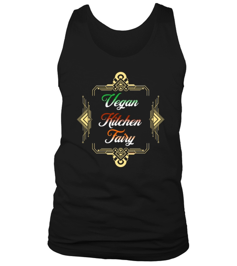 Vegan Kitchen Fairy Vintage Tank Top Unisex