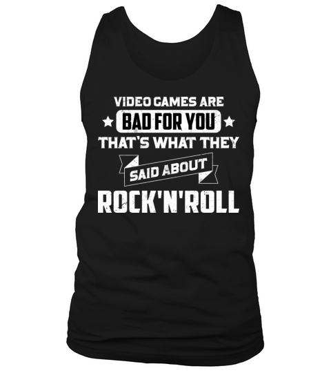 Video Games Are Bad For You - Classic Video Games Tank Top Unisex