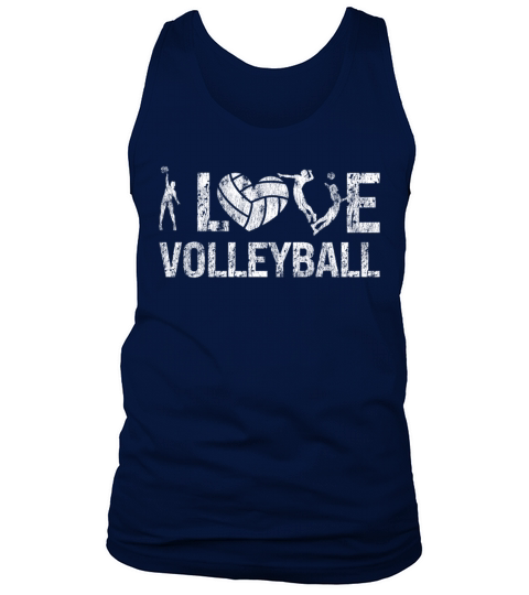 Volleyball Player Team Vintage I Tank Top Unisex
