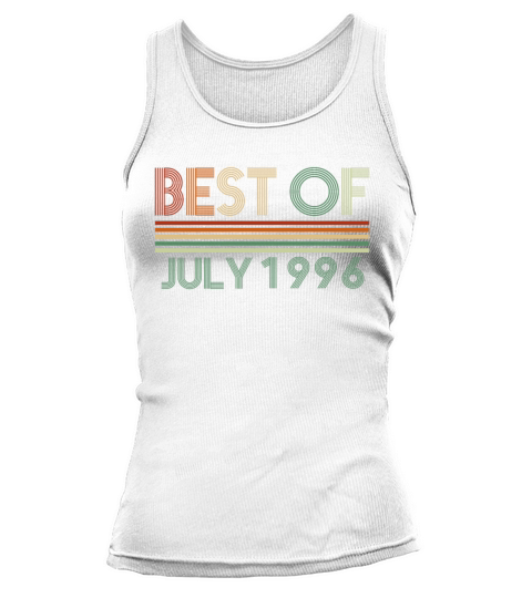 26th birthday July vintage 1996 gift idea Tank top Woman