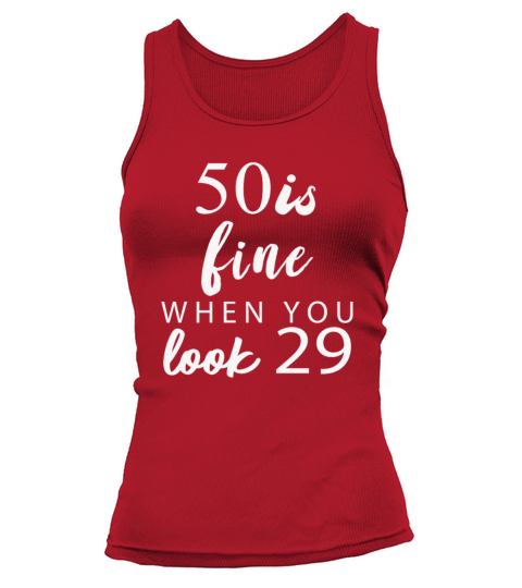 50th Birthday Tank top Woman