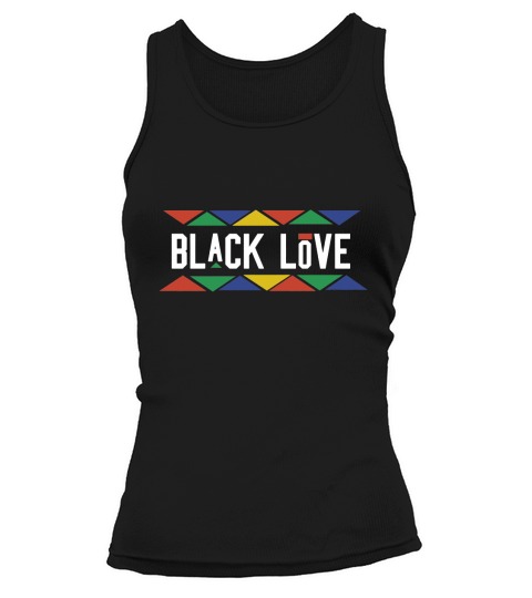 Black Love Tank top Woman