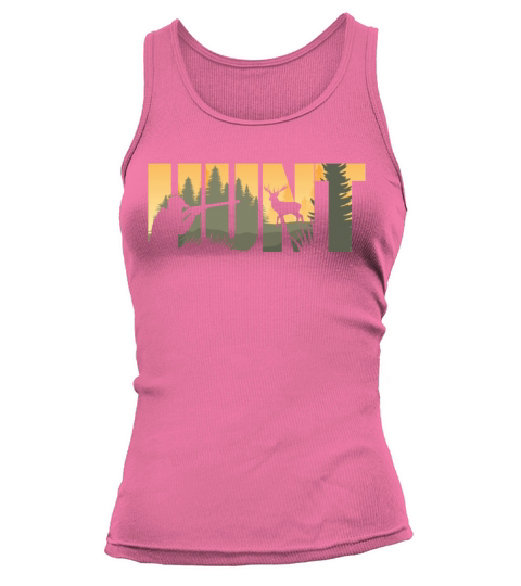 Buck Deer Hunting Hunter Vintage Tank top Woman