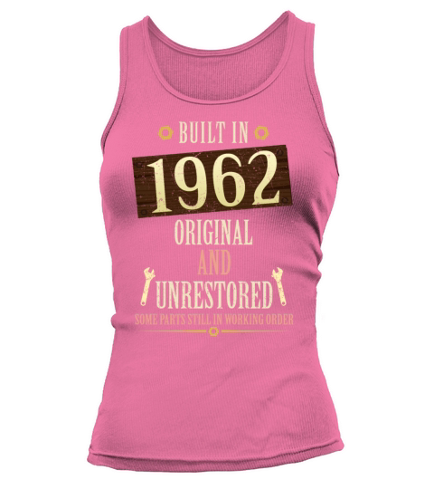 Built In The 1962 Original And Unrestored Tank top Woman
