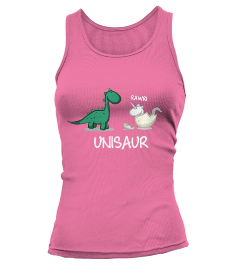 Dinosaur and Unicorn Unisaur Animal Love Dinos Tshirt Tank top Woman