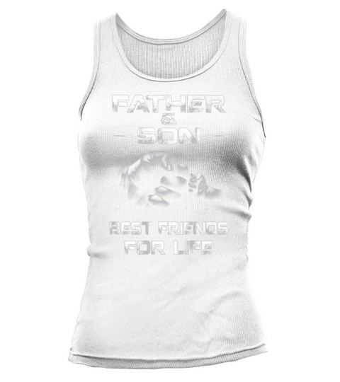 Father and Son Best Frends For Life Dad day shirt Tank top Woman
