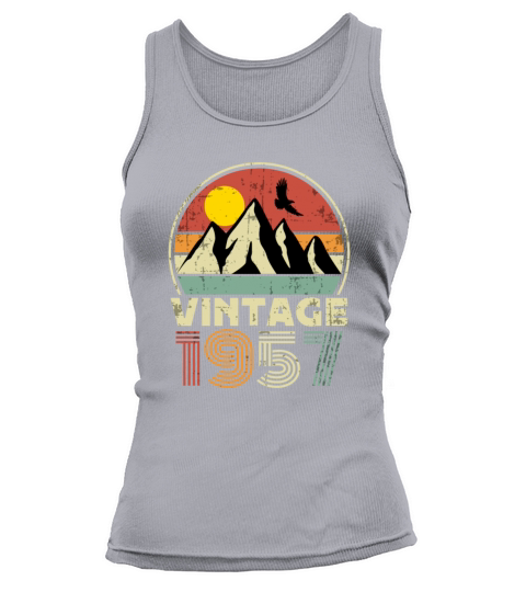 Funny Birthday Born in 1957 Limited Edition Tank top Woman