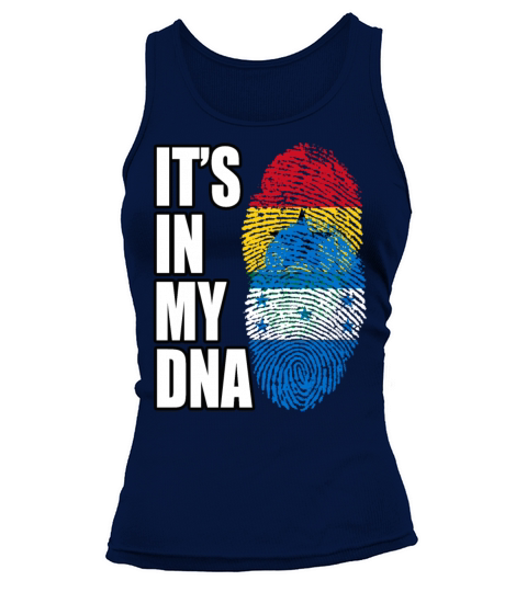 Ghanaian And Honduran Mix Heritage DNA Flag Tank top Woman