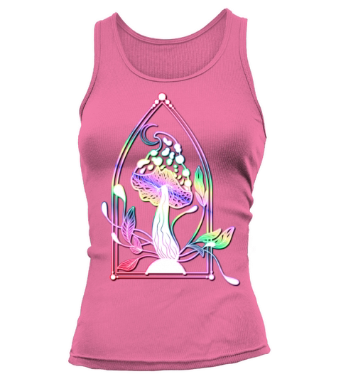 Goblincore Dark Academia Aesthetic Mushroom Tank top Woman