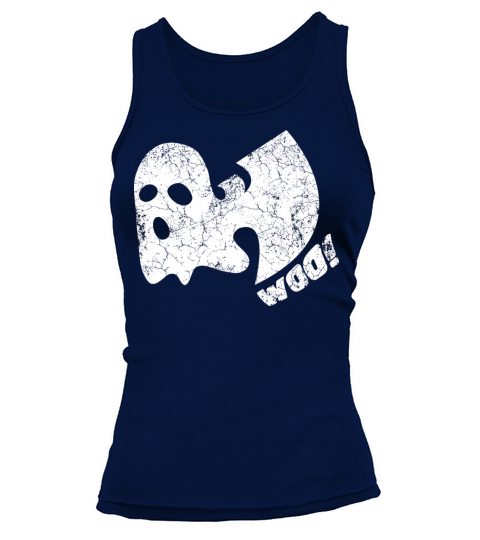 halloween ghost woo wutang white Tank top Woman