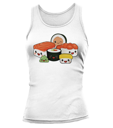 heureuse famille sushi t-shirt Tank top Woman