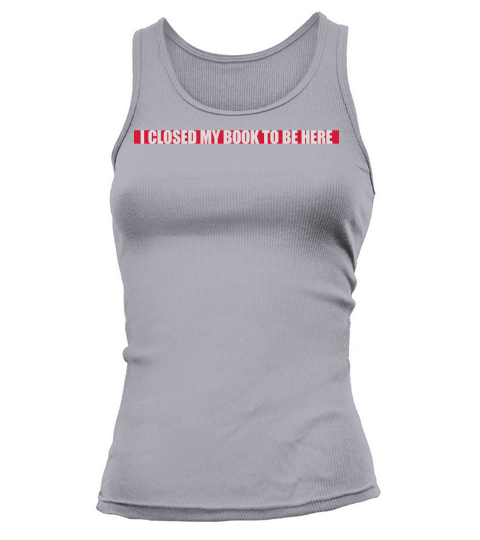 I closed my book Tank top Woman