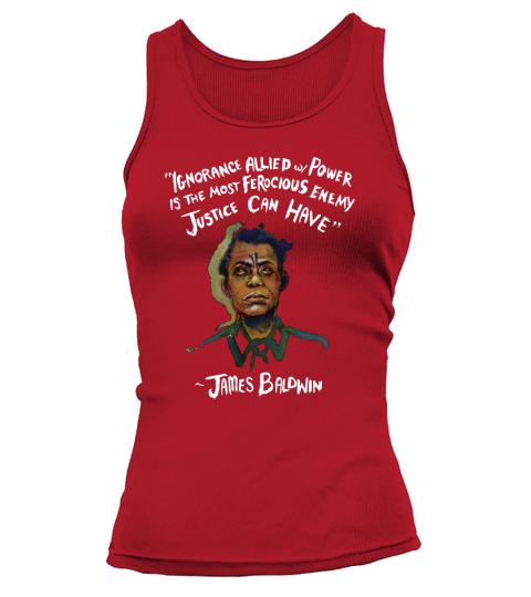James-Baldwin-Ignorance-Allied-Power Tank top Woman