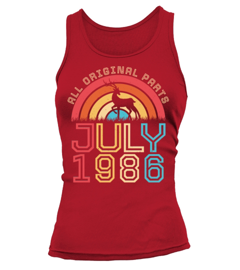 July 1986 Vintage Tank top Woman