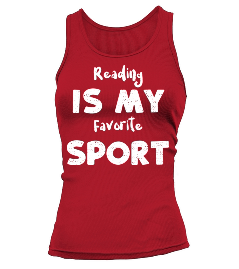 Reading Is My Favorite Sport Tank top Woman