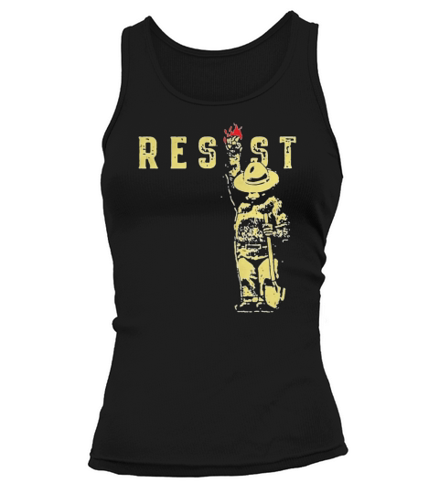 RESIST T-Shirt, National Parks and Forest Service T-Shirt Tank top Woman