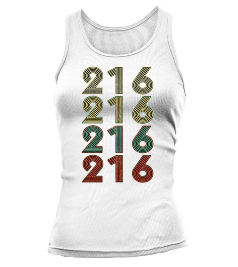 Retro America State Flag Area Code Ohio Tank top Woman