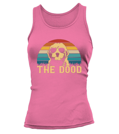 The Dood Goldendoodle Vintage Tank top Woman
