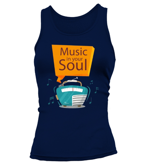 Vintage radio Tank top Woman