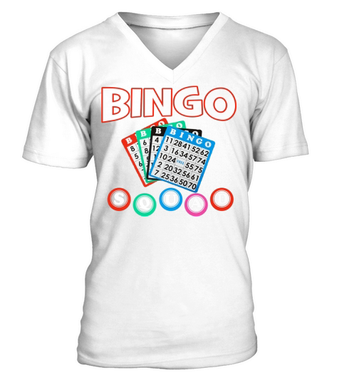 Bingo Squad Shirt for Women & men V-Neck T-shirt