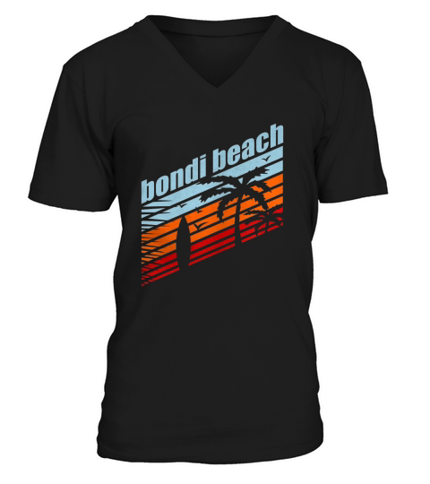 BONDI BEACH V-Neck T-shirt