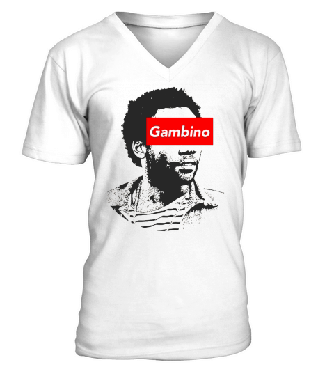 Childish Gambino art shirt V-Neck T-shirt
