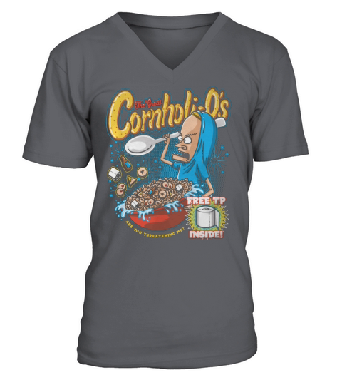 Cornholio V-Neck T-shirt