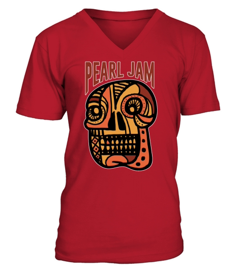 Pearl Jam Art V-Neck T-shirt